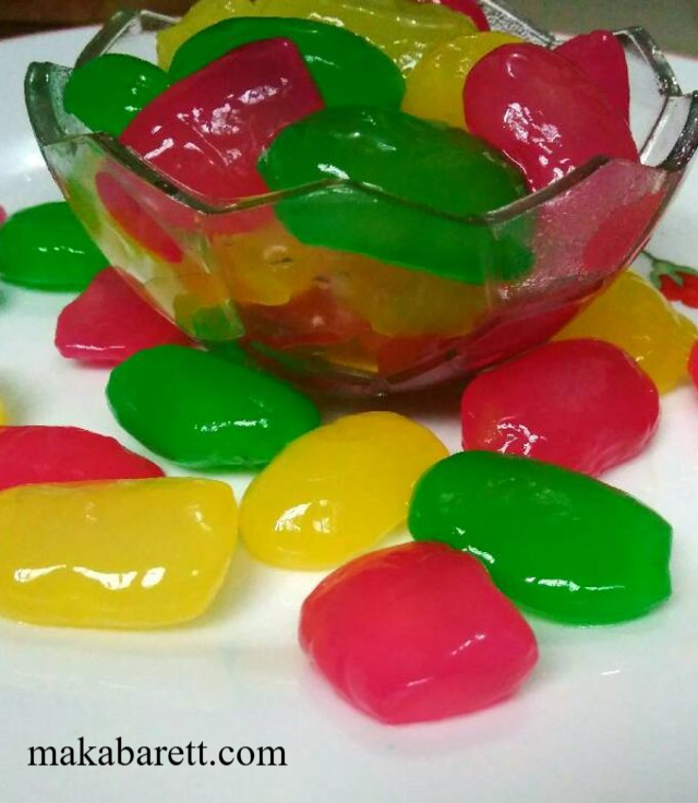 Manisan Kolang-Kaling Warna-Warni Menu Segar