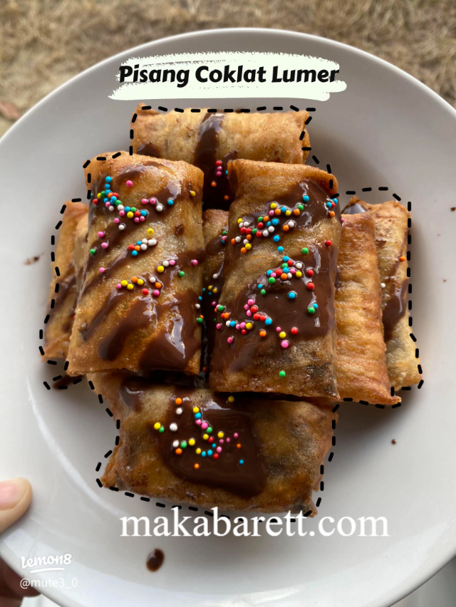 Cara Membuat Pisang Coklat Renyah dengan Isian Lumer