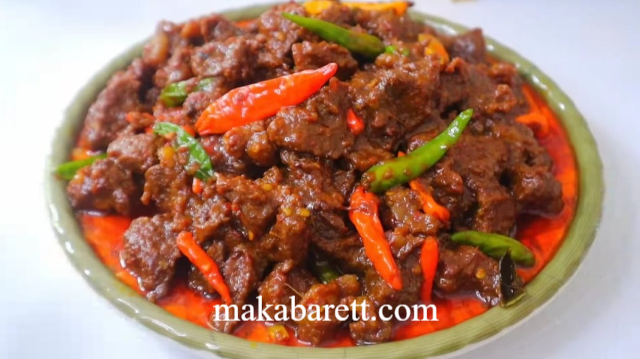 Daging Mercon Super Pedas Sajian Gurih Bikin Nafsu Makan Meningkat!